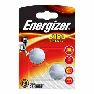 Elementai Energizer CR2450, 2 vnt