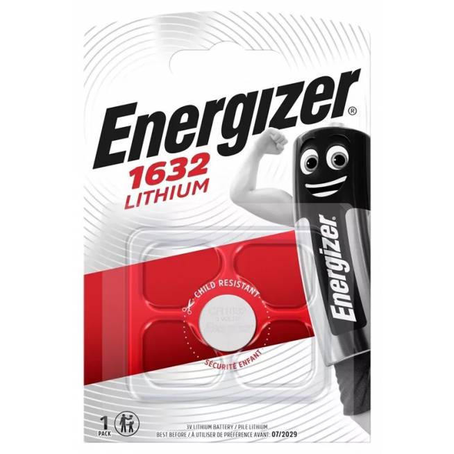 Ličio baterija Energizer BELK3-CR1632BP, CR1632, 3 V