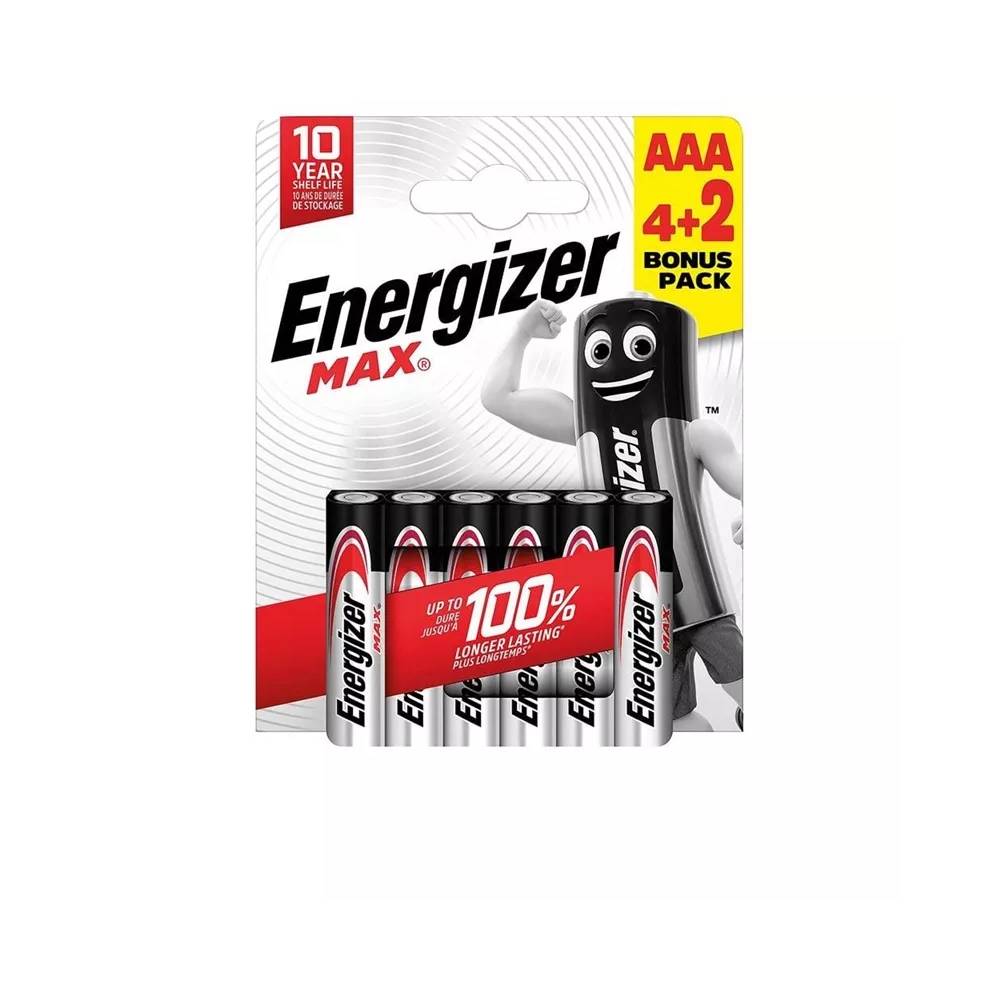 Elementai Energizer AAA/LR03, 6 vnt