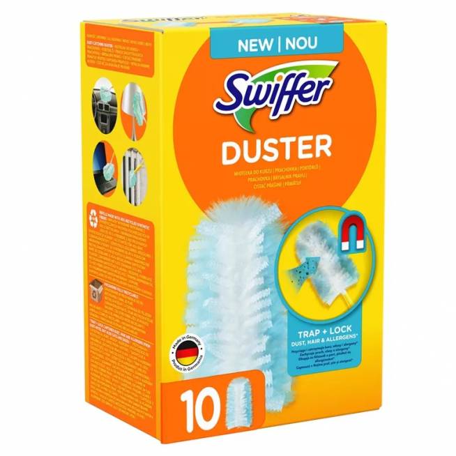 Swiffer Duster Spare Šepečiai, 10 vnt