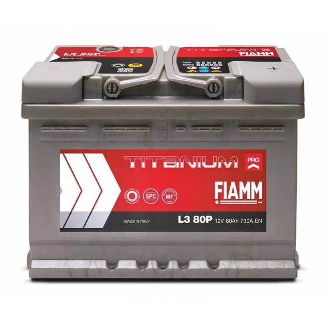 Akumuliatorius Fiamm L3 80P, 12 V, 80 Ah, 730 A