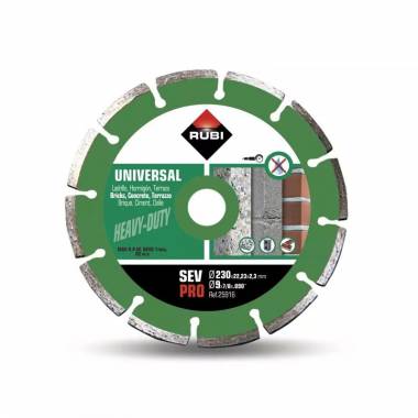 Pjovimo diskas Rubi 25916, 230 mm x 22.23 mm x 2.3 mm