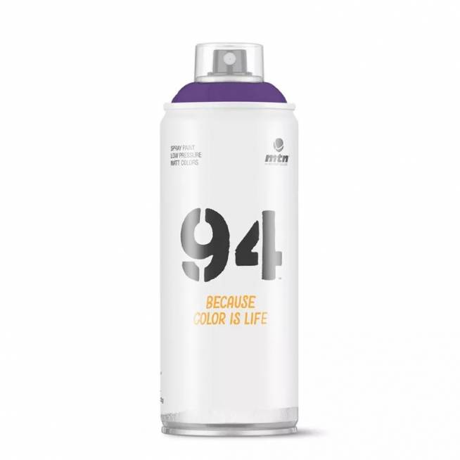 Aerozoliniai dažai Montana 94, paprastieji, šviesiai violetinė, 0.4 l