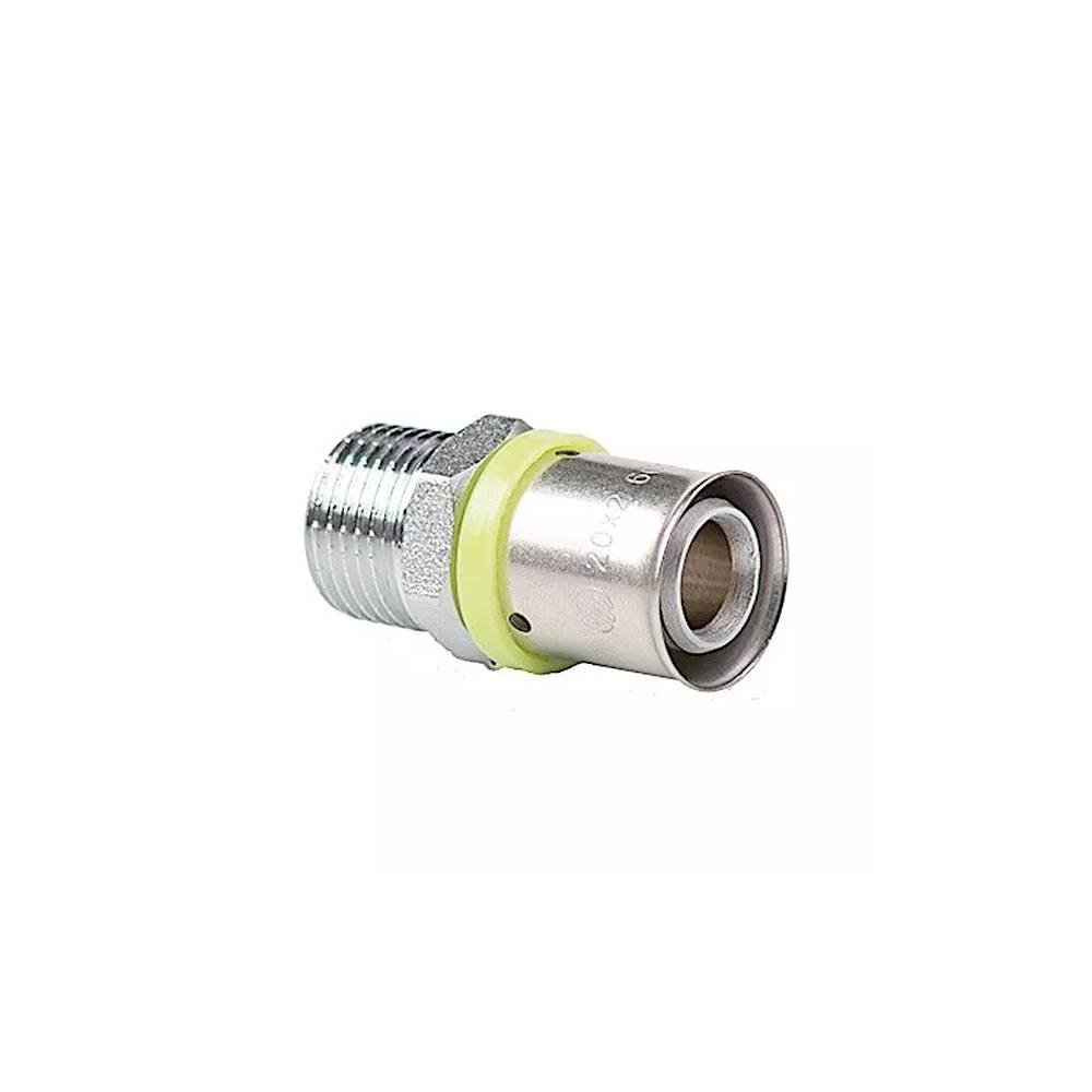 Adapteris Arco 8724, 16mm x 1/2", žalvaris