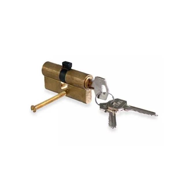 Spynos cilindras Tesa Assa Abloy 30x30mm, europinio (din) standarto, 60 mm, žalvario