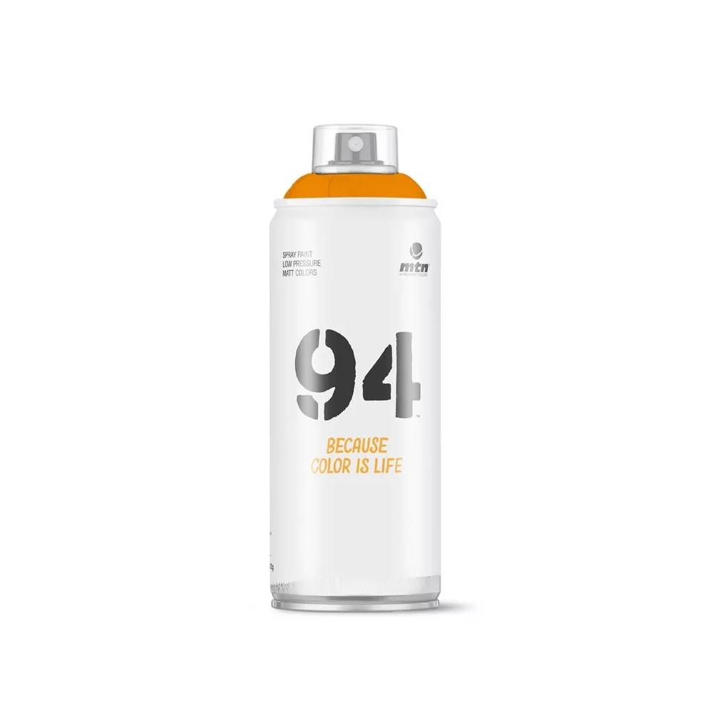 Aerozoliniai dažai Montana 94, paprastieji, oranžinė, 0.4 l