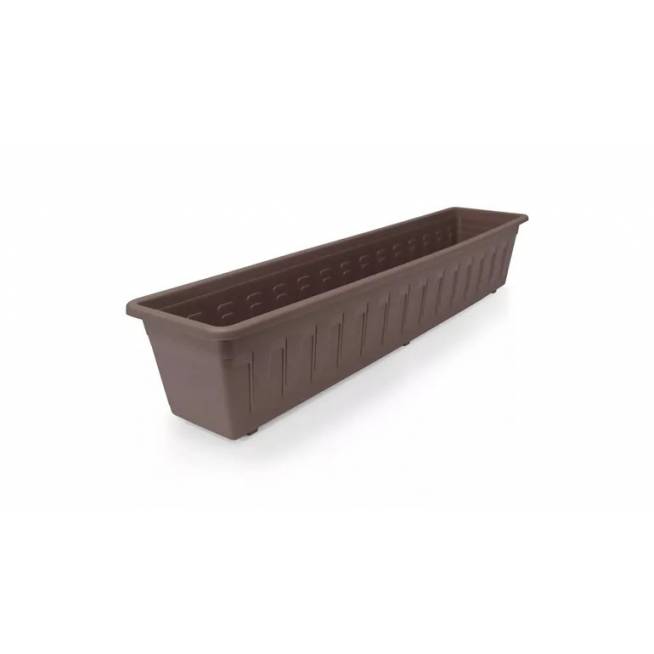 Lovelis Plastkon Garden 41105611, plastikinis, 78 cm, Ø 78 cm x 17 cm, tamsiai ruda