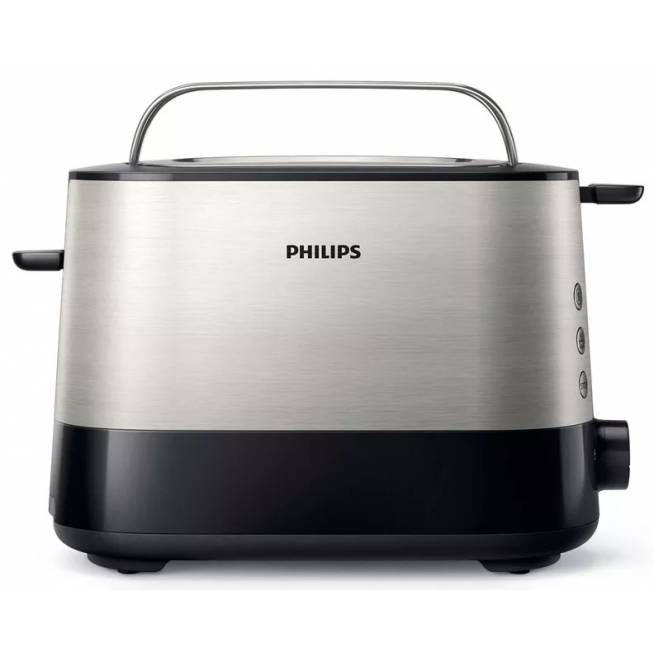 Skrudintuvas Philips HD2637/90, juoda/nerūdijančiojo plieno/sidabro