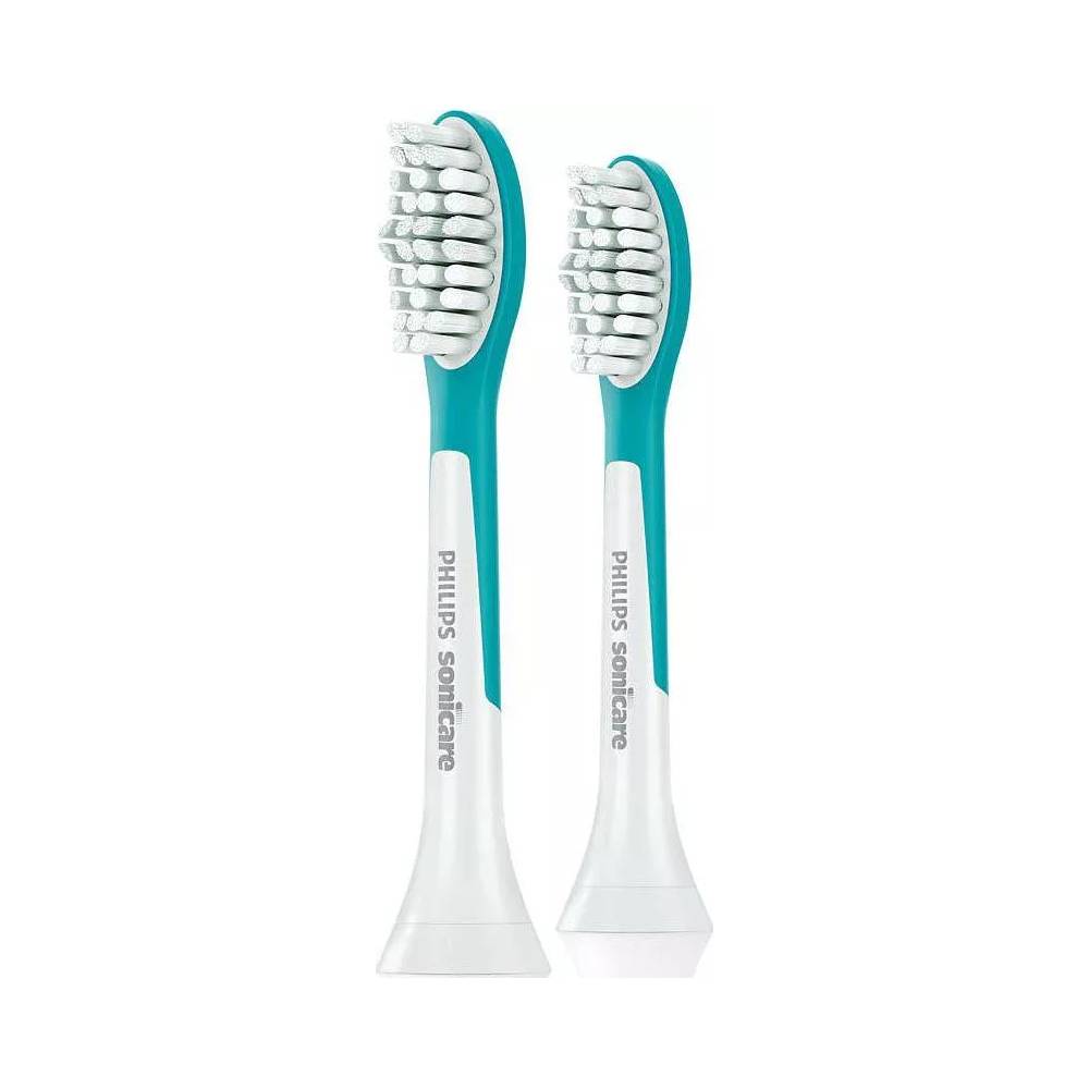 Dantų šepetėlio galvutė Philips Sonicare HX6042/33, balta/žalia, 2 vnt.