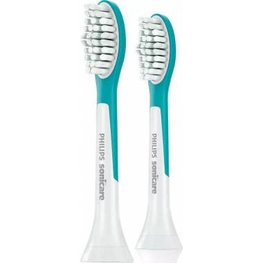 Dantų šepetėlio galvutė Philips Sonicare HX6042/33, balta/žalia, 2 vnt.