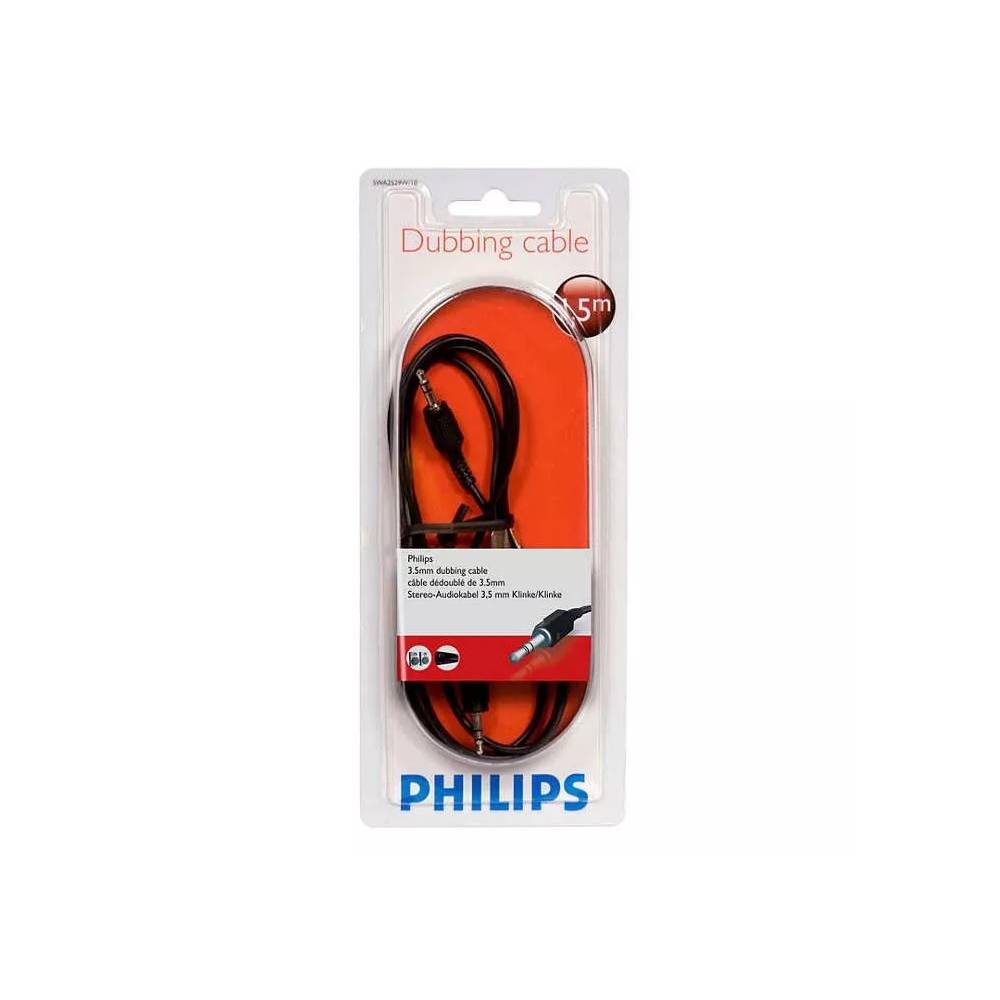 Laidas Philips SWA2529W 3.5mm Male (vyriška), 3.5mm Male (vyriška), 1.5 m