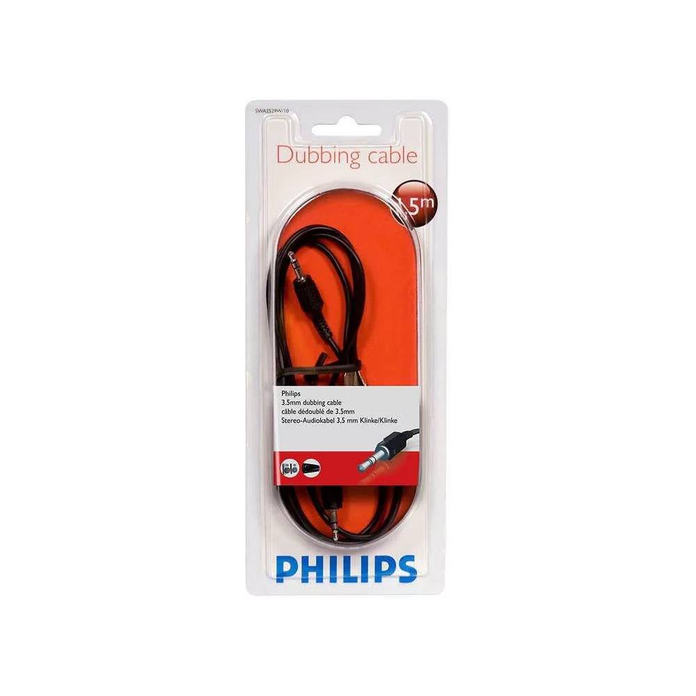 Laidas Philips SWA2529W 3.5mm Male (vyriška), 3.5mm Male (vyriška), 1.5 m