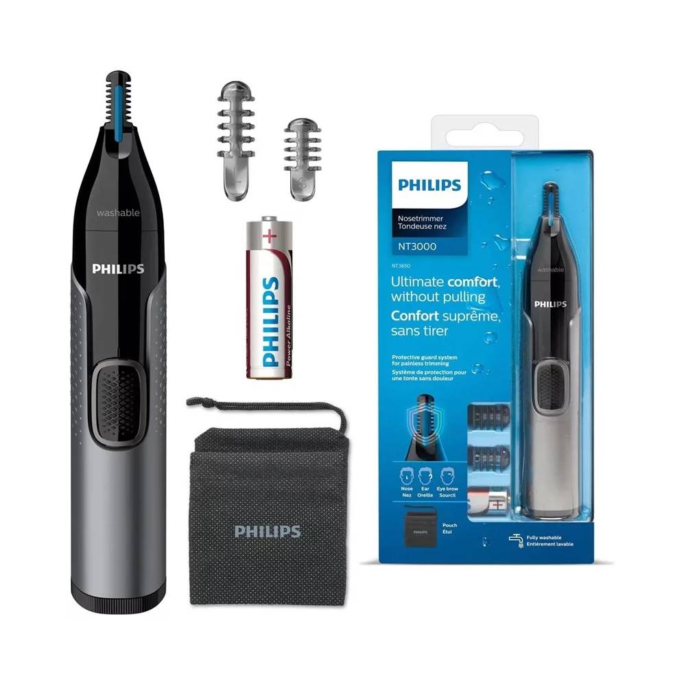 Nosies, ausų plaukų kirpimo mašinėlė Philips NT3650/16