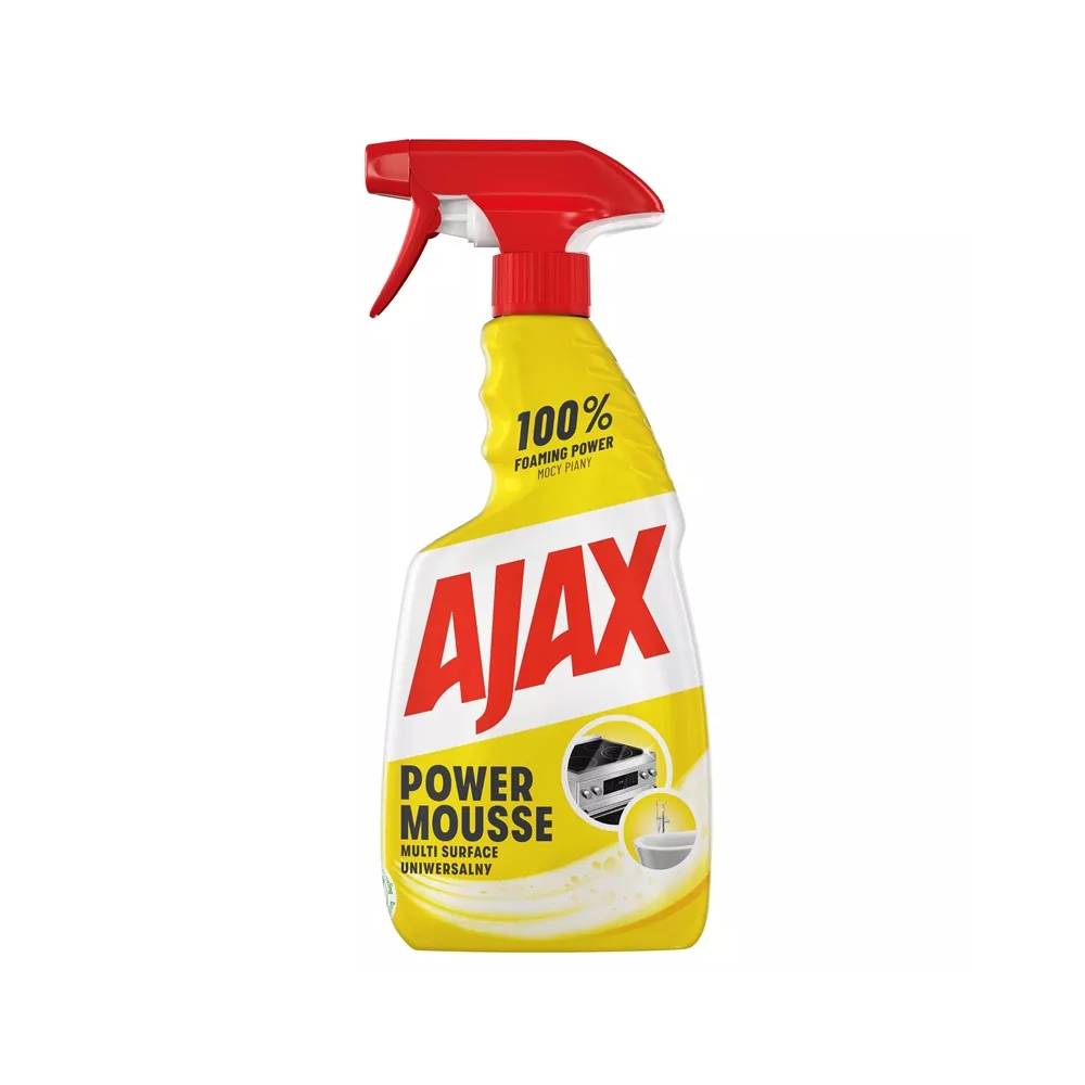 Universalus valiklis Ajax Power Mousse, 0.5 l