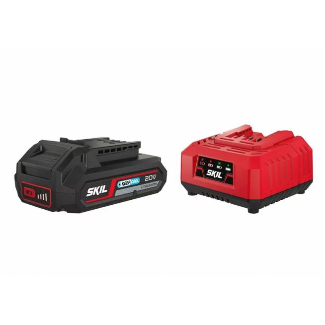 Akumuliatoriaus ir įkroviklio komplektas Skil 3110AA, 18 - 20 V, li-ion, 2500 mAh