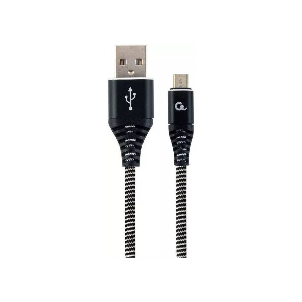 Laidas Gembird USB To Micro USB Premium Cotton USB Type A Male (vyriška), Micro USB Male (vyriška), 2 m