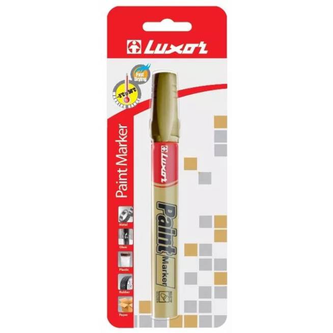 Permanentinis žymeklis Luxor Paint 3021 / 1BC, 1 - 3 mm, juoda