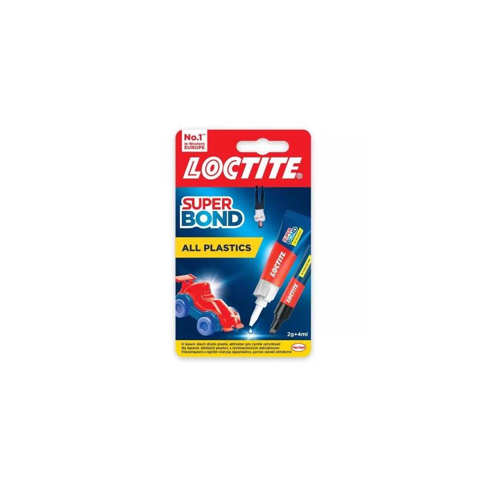 Klijai momentiniai Loctite Super Bond 2g+4ml