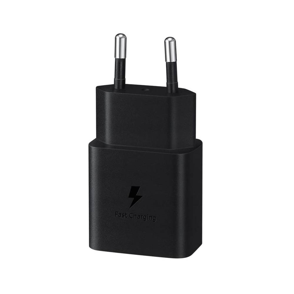 Adapteris Samsung EP-T1510, USB Type C, juoda, 15 W