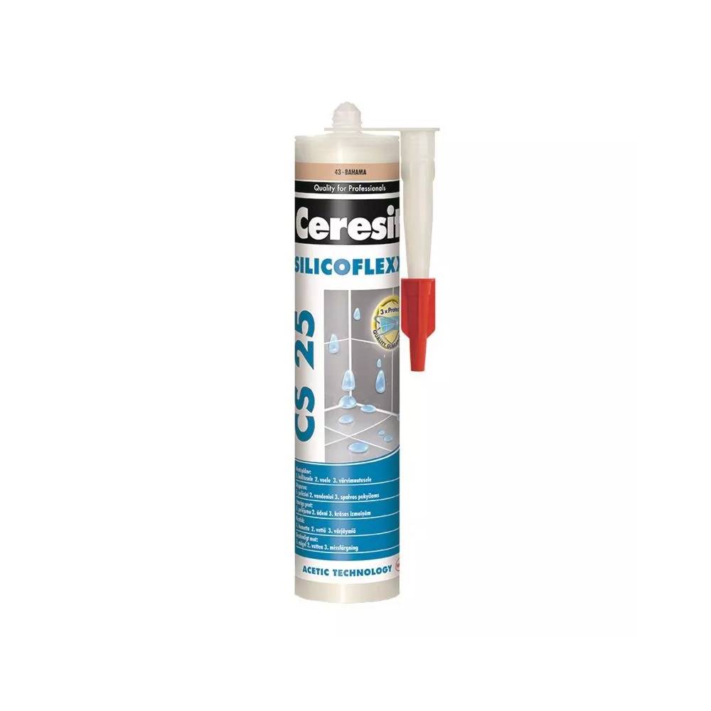 Hermetikas Ceresit CS29 CS25, 280 ml, pilka, Iron Grey (111)