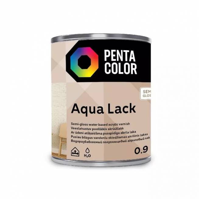 Lakas Pentacolor Aqua Lack, 0.9 l