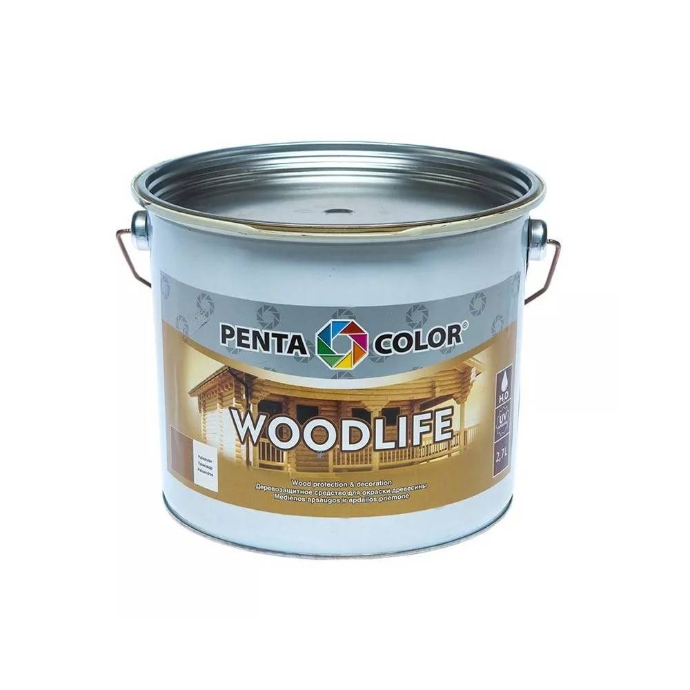 Medienos impregnantas Pentacolor Woodlife, palisandro, 2.7 l