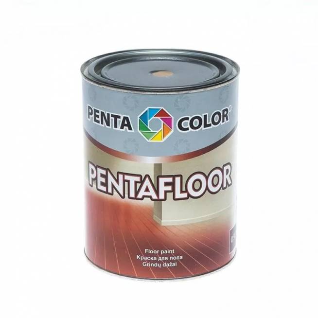 Grindų dažai Pentacolor Pentafloor, smėlio, 0.9 l