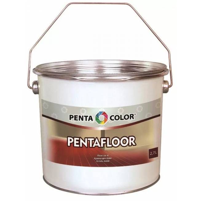 Grindų dažai Pentacolor Pentafloor, smėlio, 2.7 l