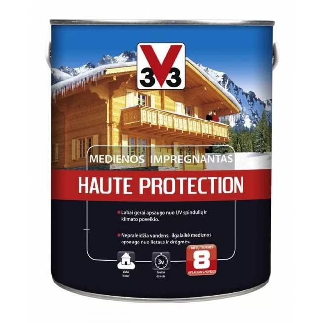 Impregnantas V33 Haute Protection, ąžuolo, 2.5 l