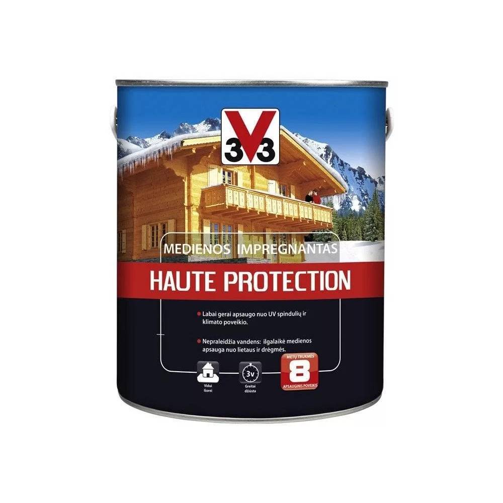 Impregnantas V33 Haute Protection, balta, 2.5 l