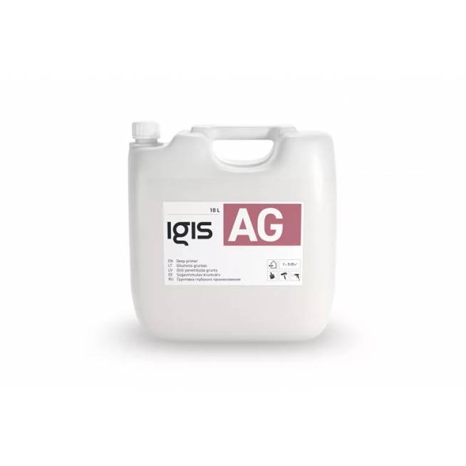 Gruntas giluminis Igis AG, balta, 10 l