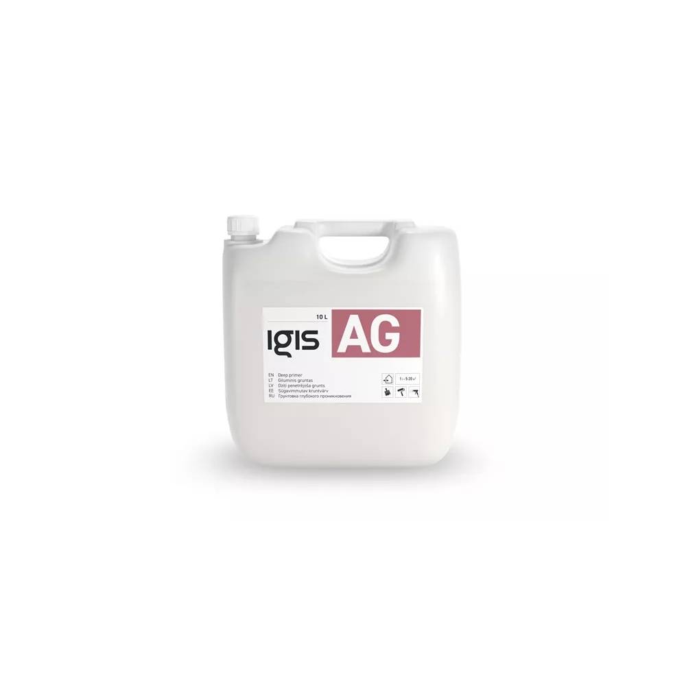 Gruntas giluminis Igis AG, balta, 10 l