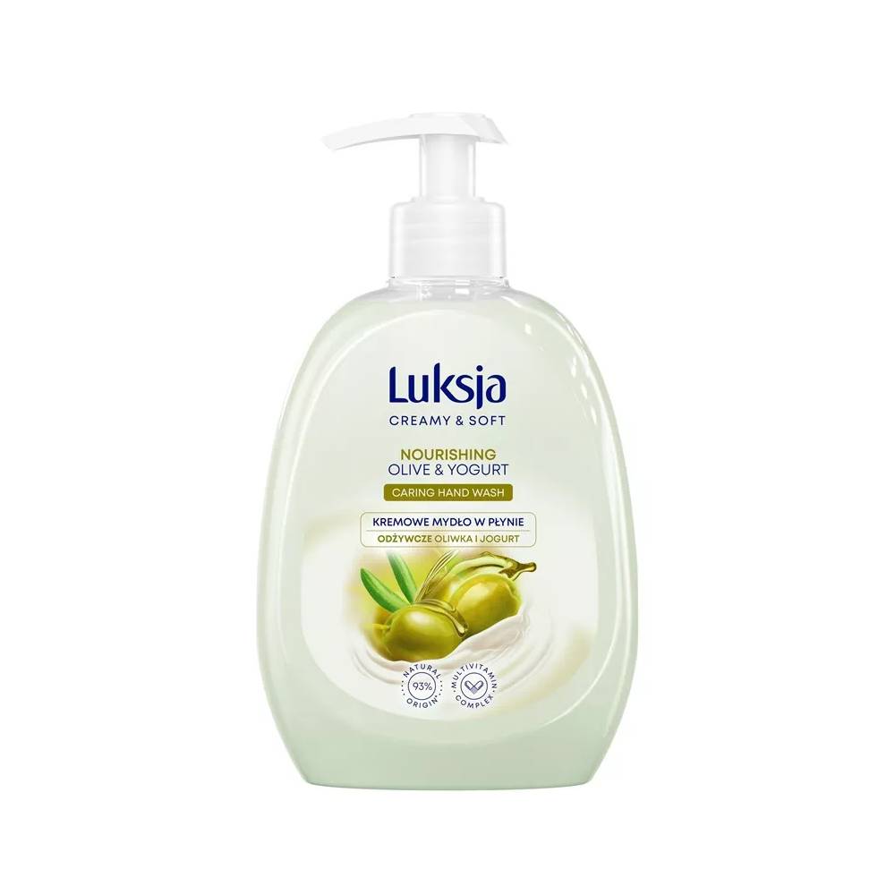 Skystas muilas Luksja OLIVE AND YOGURT, 500 ml