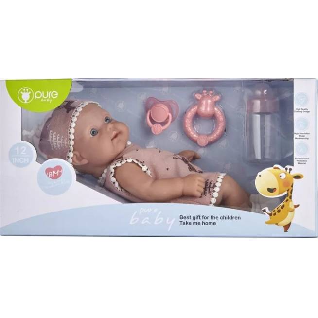 Lėlė - kūdikis Pure baby ZJA215301, 30 cm