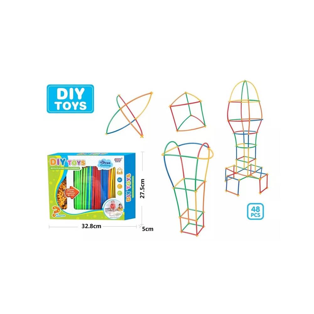 Konstruktorius DIY Toys, plastikas