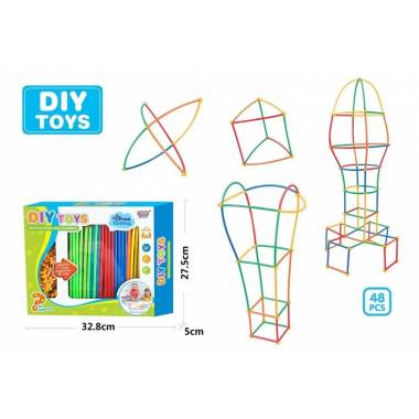 Konstruktorius DIY Toys, plastikas