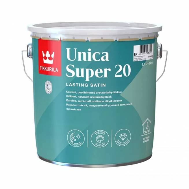 Lakas Tikkurila Unica Super 20, 2.7 l