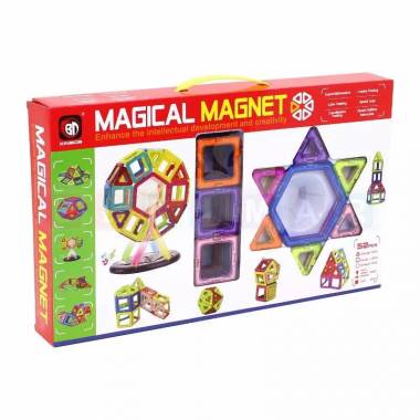 Konstruktorius Xinbida Magical Magnet 625100042, plastikas