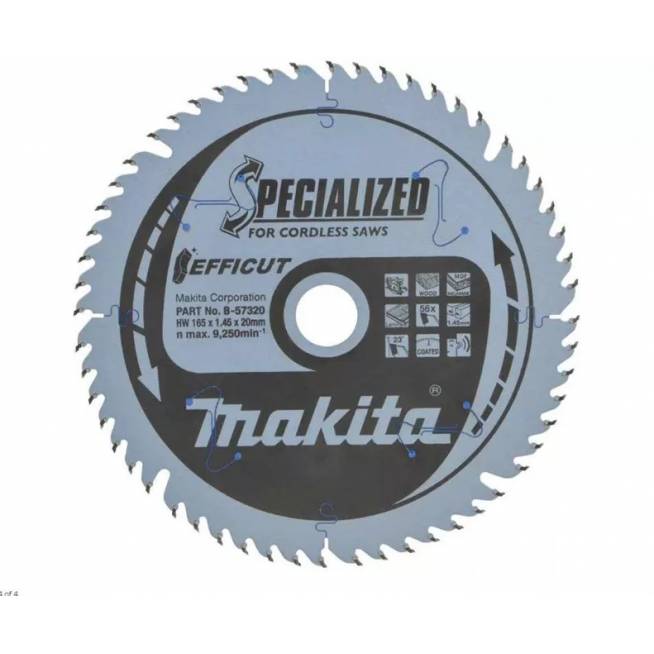 Pjovimo diskas Makita B-57320, 165 mm x 20 mm