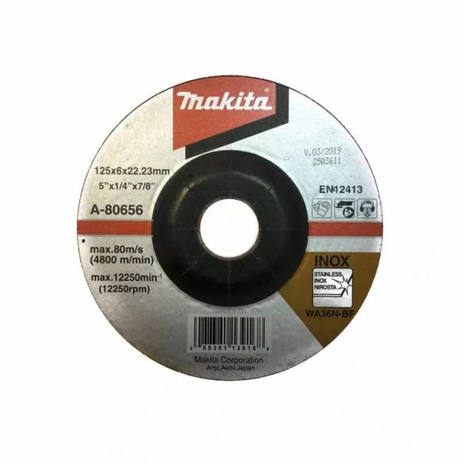 Šlifavimo diskas Makita A-80656, 125 mm x 22.23 mm