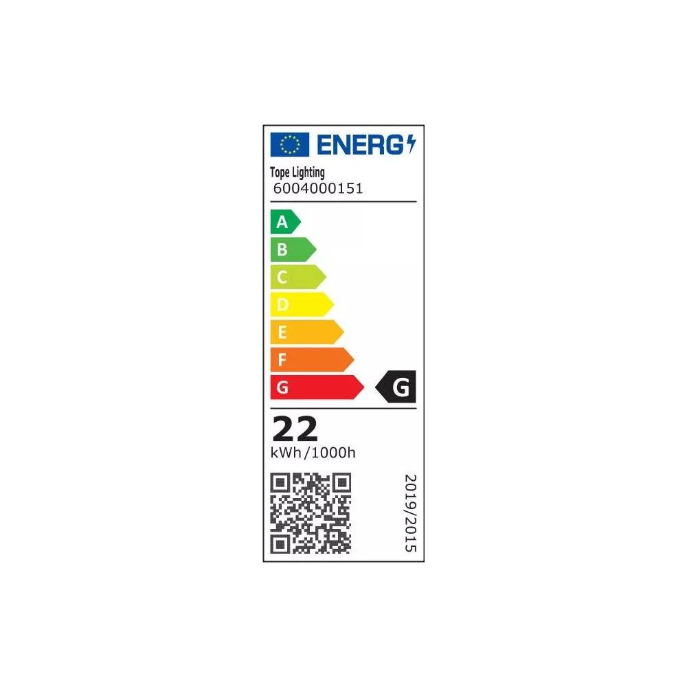 Šviestuvas įleidžiamas Tope Modena, 3000°K, LED, juodas