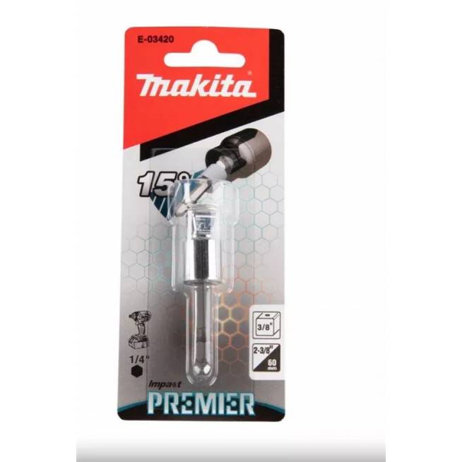 Galvučių ilgintuvas Makita E-03420, 3/8"