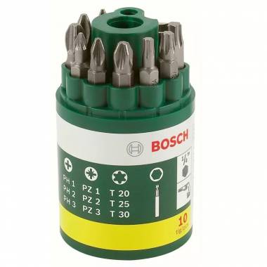 Atsuktuvų antgalių komplektas Bosch 2607019452, PZ2