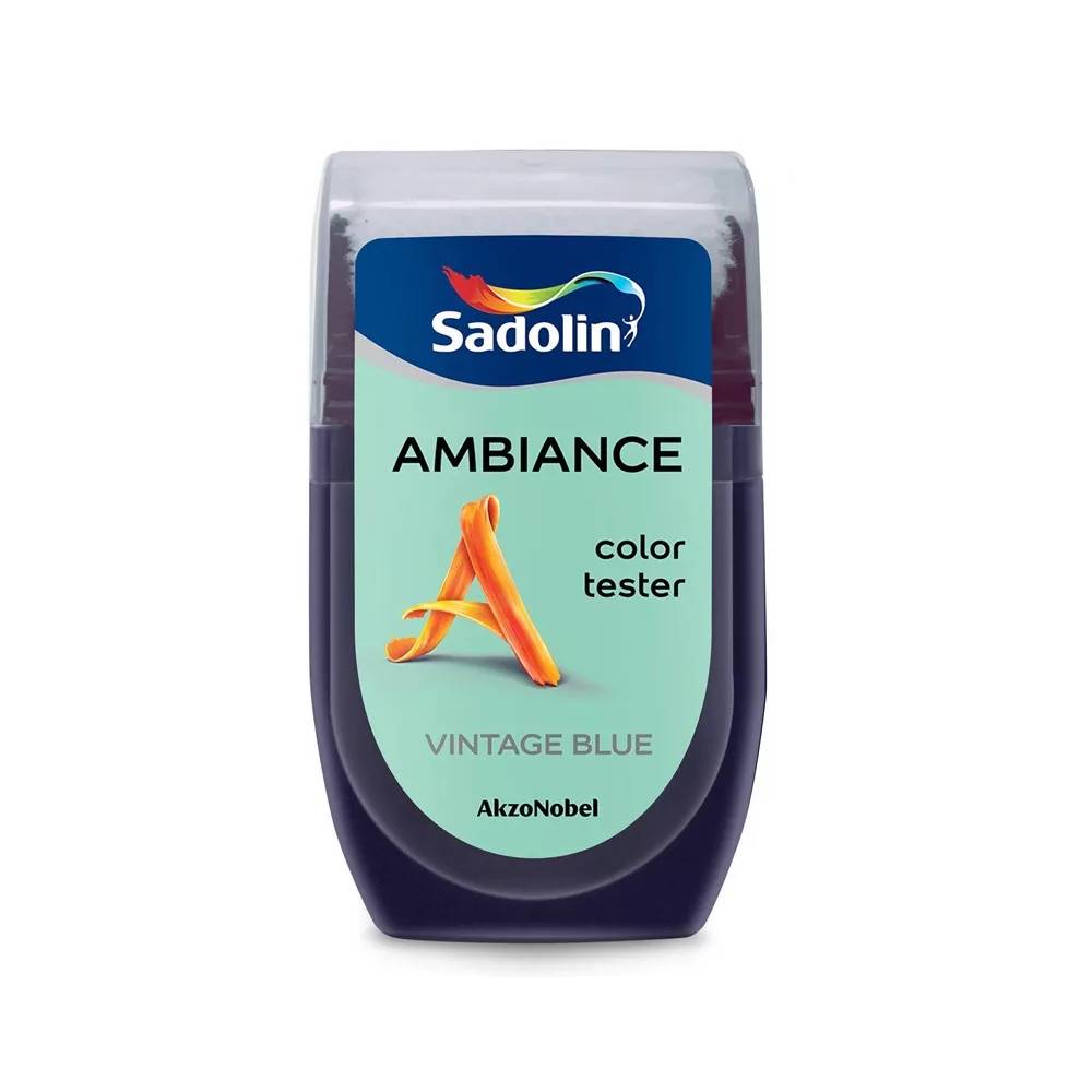 Spalvos testeris Sadolin Ambiance Color Tester, vintage blue, 0.03 l