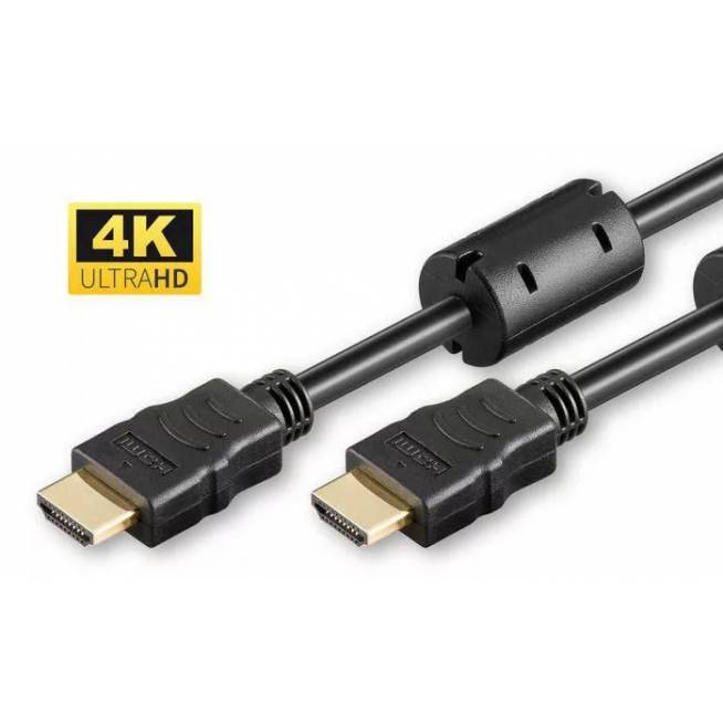 Kabelis MicroConnect HDM19191.5V1.4FC HDMI Male (vyriška), HDMI Male (vyriška), 1.5 m, juoda