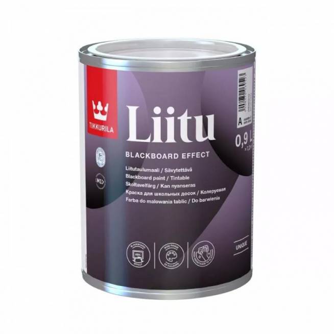 Spec. paskirties dažai Tikkurila Liitu, balta, 0.9 l