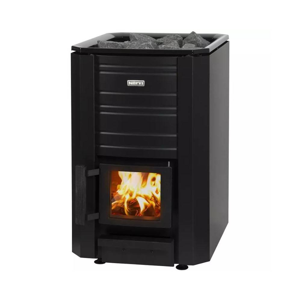 Kietojo kuro krosnelė Narvi NARVI BLACK 20, 21 kW