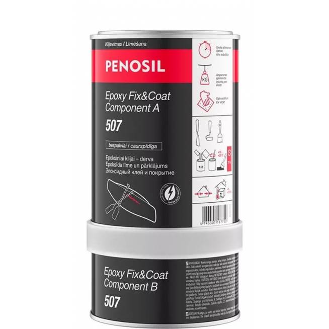 Klijai epoksidiniai Penosil Epoxy Fix Coat, 1 l