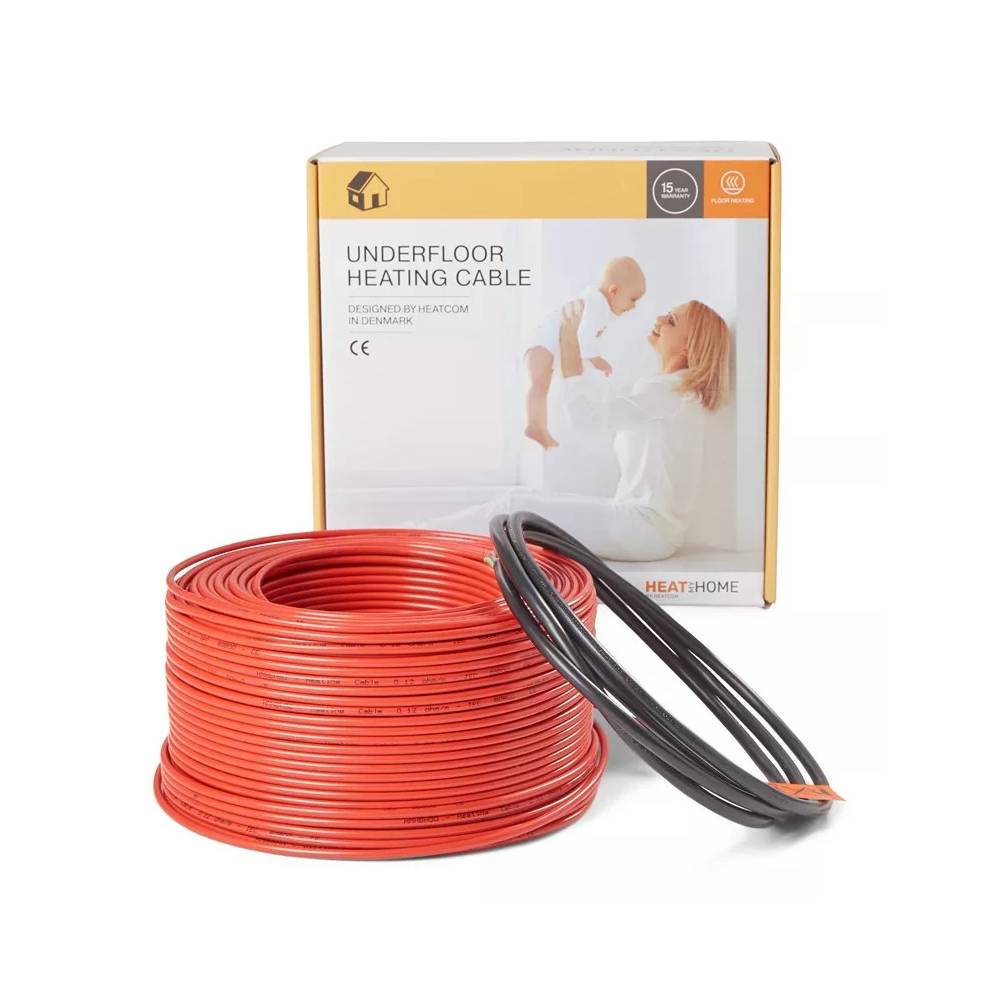 Grindų šildymo kabelis HeatMyHome HMH CABLE, 15 m, 300 W