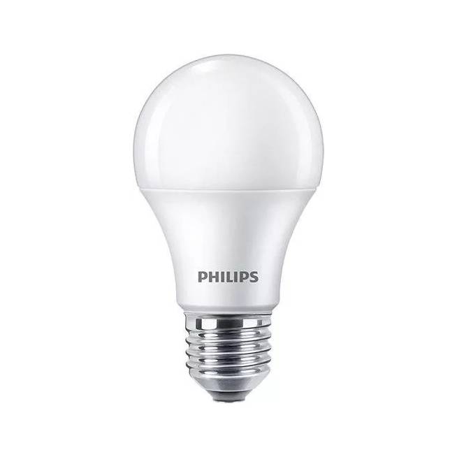 Lemputė Philips LED, A60, geltona, E27, 10 W, 1055 lm, 3 vnt.